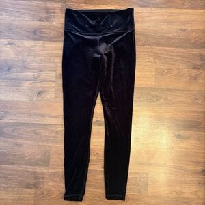 Athleta Elation Velvet Tight Leggings Size Small